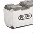 Молоток кровельщика PICARD №790 цельнокованный кожанная рукоятка магнит, 950 гр. 0079000. Фото-11